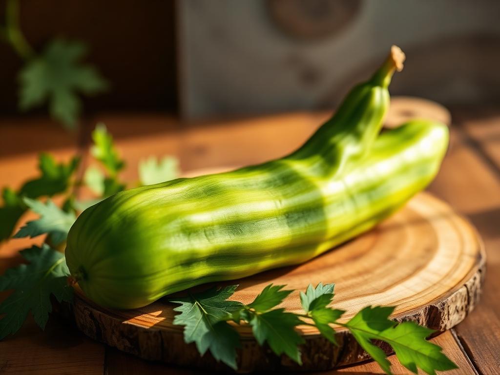 صورة طبيعية لـ اليقطين الكبير في ضوء دافئ تعبّر عن اليقطين الكبير في القرآن